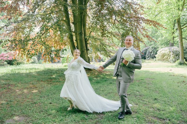 Hochzeitsmoment
