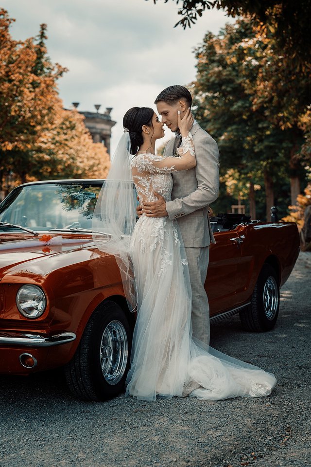 Hochzeitsmoment
